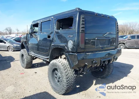 2005 Hummer H2 Suv from USA, damaged, VIN 5GRGN23U65H103411